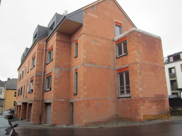 Verputz Fassade Residenz in Troisvierges
